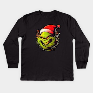 grinch Kids Long Sleeve T-Shirt